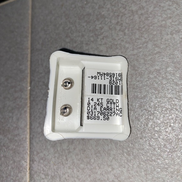 14k White Gold Pave Diamond Baguette Stud Earrings Avianne Trax NYC Mr Flawless - Picture 5 of 10